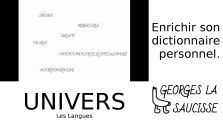 [Univers] Les Langues by Georges la Saucisse